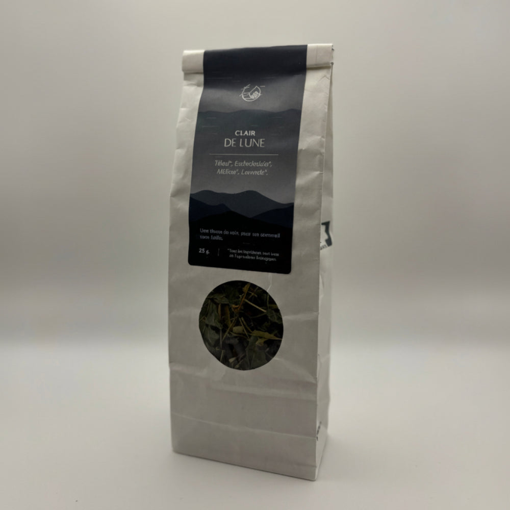 Rustgevende kruidenthee Clair de Lune | 25 gram