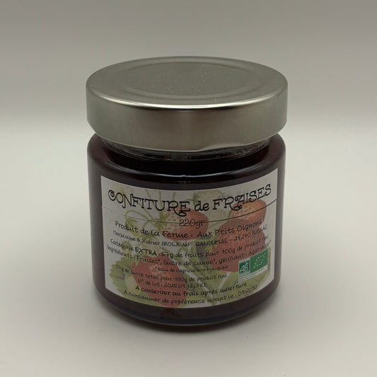 Confiture van aardbeien | 220 gram