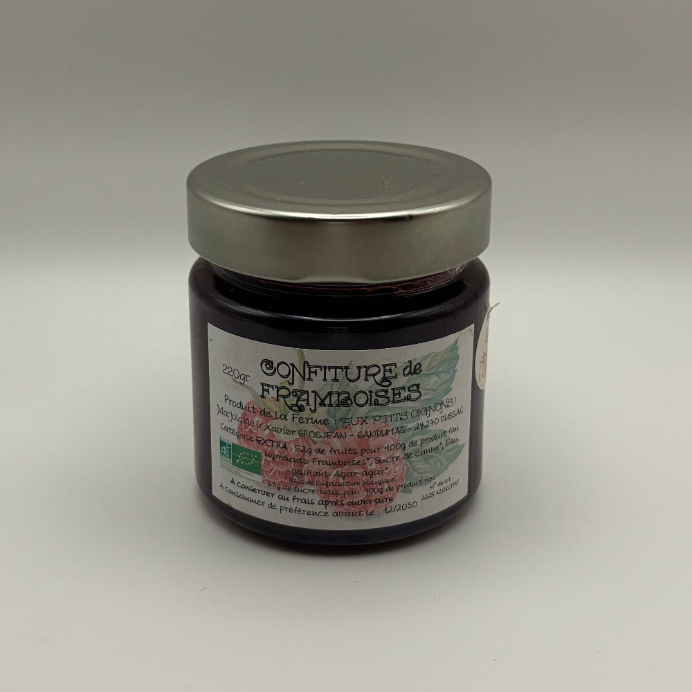 Confiture van frambozen | 220 gram