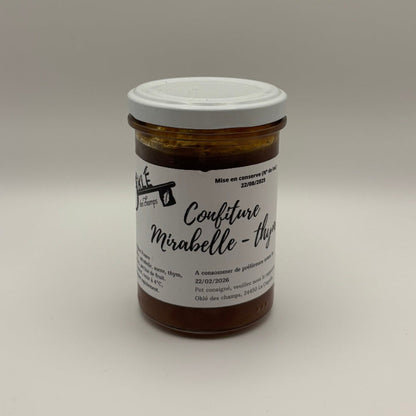 Confiture van mirabel en tijm | 200 gram