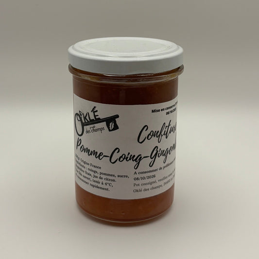 Confiture van kweepeer, appel en gember | 200 gram