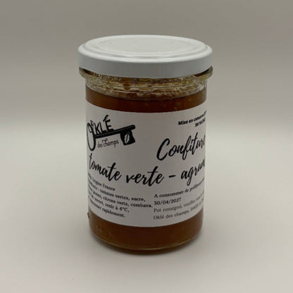 Confiture van groene tomaat en citrusvruchten | 200 gram