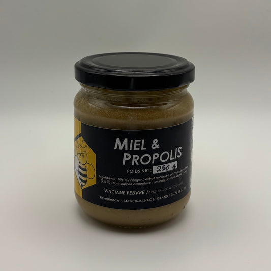 Pasta van honing en propolis | 250 gram