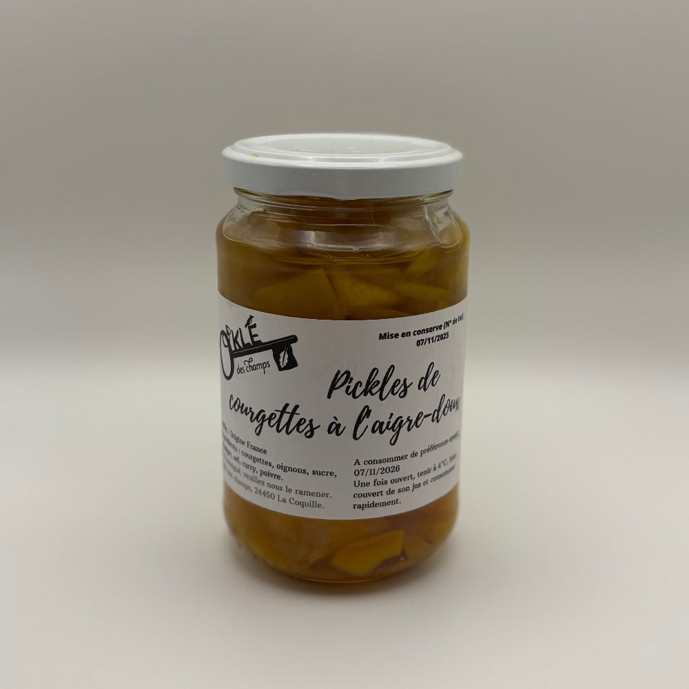 Zoetzure courgettepickles | 330 gram