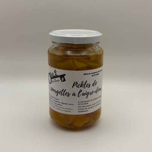 Zoetzure courgettepickles | 330 gram
