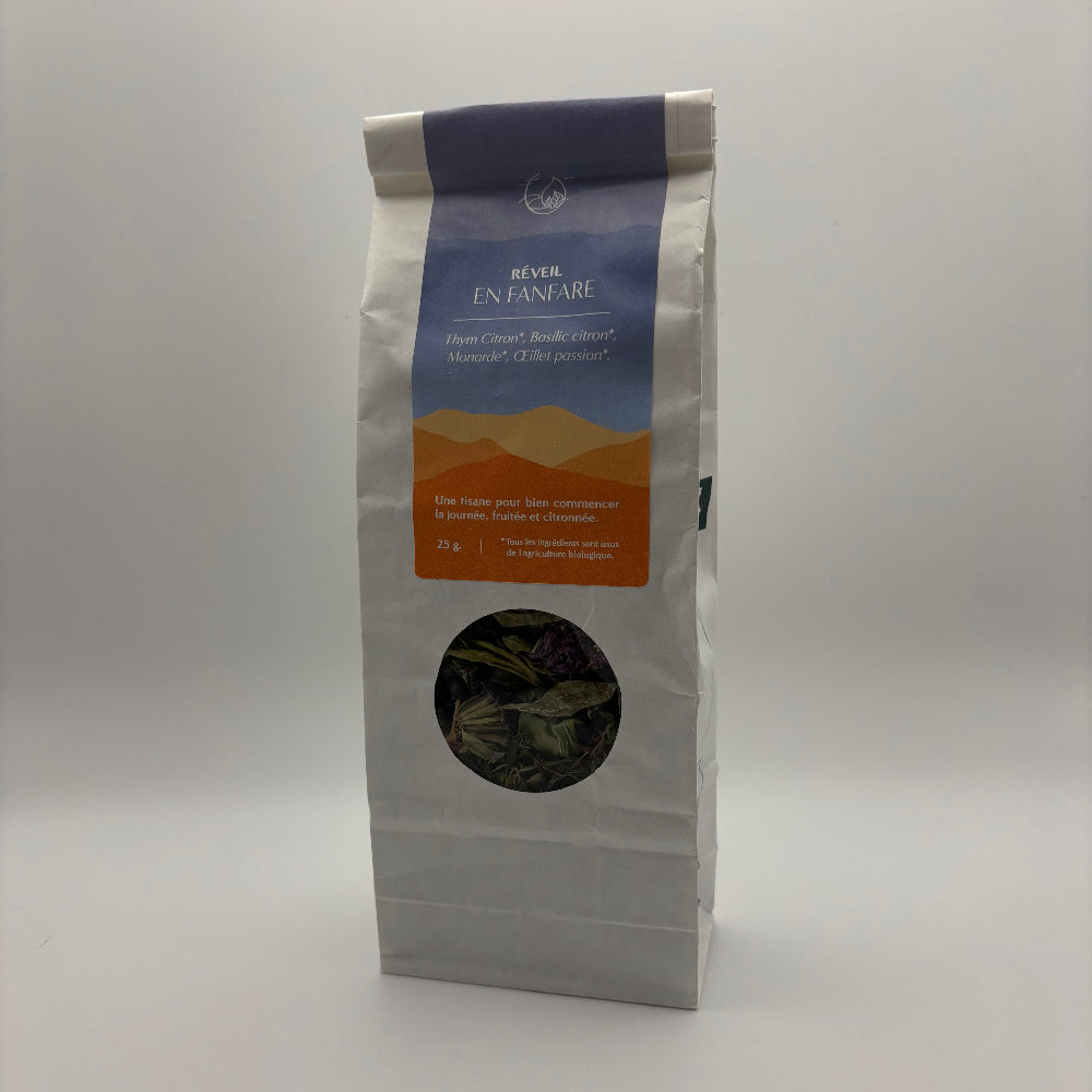 Levendige kruidenthee Réveil en Fanfare | 25 gram
